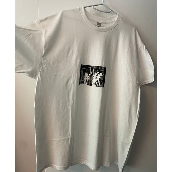 All That Jazz Bob Fosse Hand-carved Linocut stamp shirt - made to order - S-XL - Picture 2 of 4